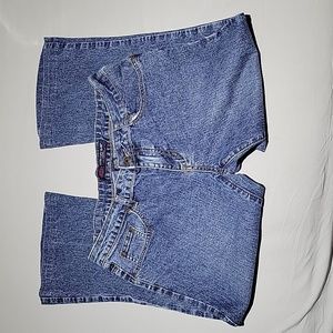 Capri flare jeans
